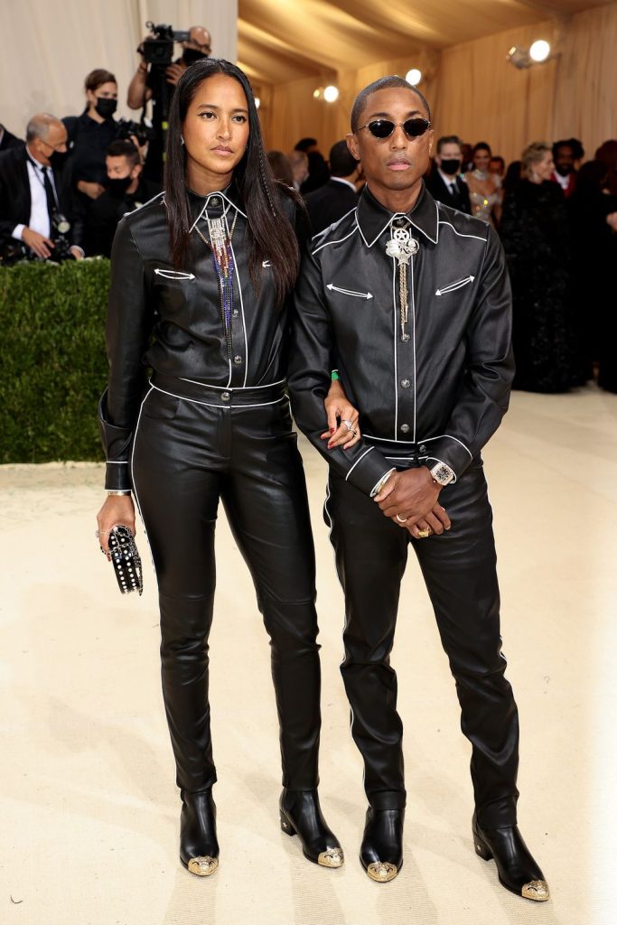 Pharrell Williams and wife